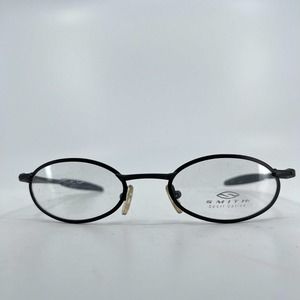 Smith Optics Eyeglasses Frames Black Round Il GME 50-21‎ H7118